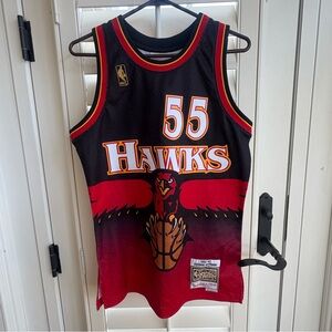 Mitchell & Ness Red Hardwood Classics Jersey